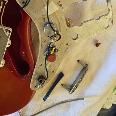 Fender Jazzmaster 1966 - Red Refin image 14