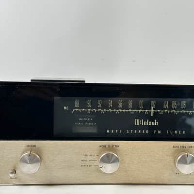 Vintage Mcintosh MR71 Tube Analog FM Stereo Tuner image 5