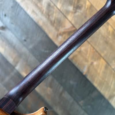 PRS Wood Library DGT Semi-Hollow David Grissom Signature Rosewood Neck! Flamed Maple 10-Top Smoked Black Hardware - Copperhead 418148 image 8