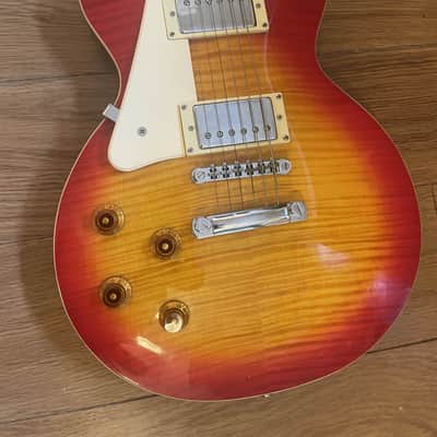 Epiphone Les Paul Standard Left-Handed 1989 - 2013 Cherry Sunburst image 2