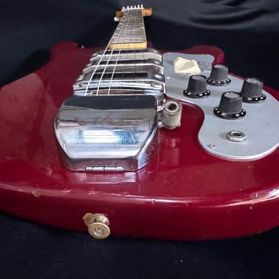 Teisco ET-300 Guitar - German Musima Pickups - Clean Player - 1964 image 23