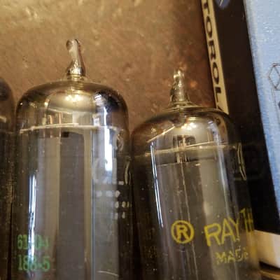 RCA etc. Matched Pair (2) 6CL6 Power Output Pentode tNOS AT1000 TESTED Vacuum Tubes Audio 1952-1970 image 2