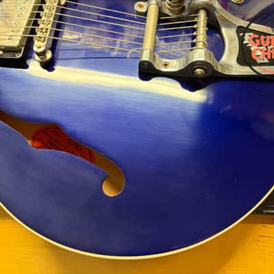 2023 Gibson Custom Shop ’59 ES-335 VOS Candy Apple Blue Bigsby OHSC COA image 15