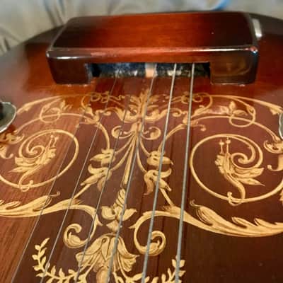 Oahu 1938 - Sunburst lap steel, w/ gold stencil accent, w/ matching amp!!! image 4