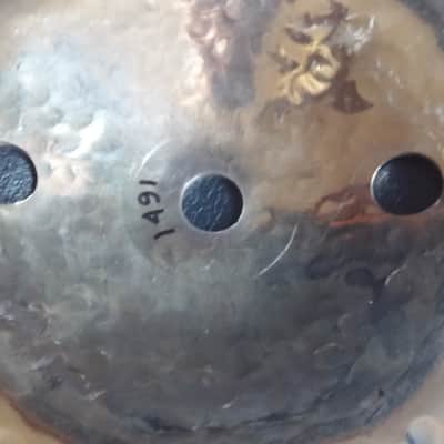 Sabian 13" HH BRILLIANT Fusion Hat BOTTOM CYMBAL Beautiful Hand Hammered SWEEEEET ! image 10