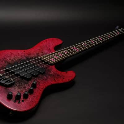 Dingwall Super J 4 - Charcoal to Pink Reverse Burst image 3