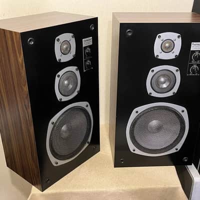 Hitachi HS-530 Rare Vintage MINT 3-Way Speaker System Hi-Fi Warranty image 3