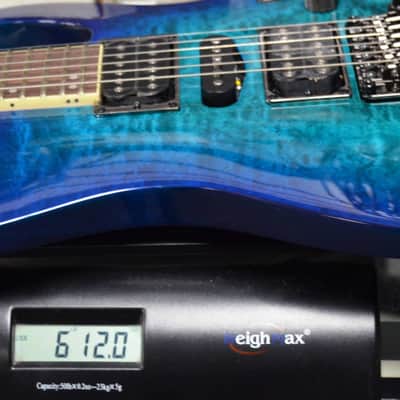 Ibanez S670QM-SPB Electric Guitar – Sapphire Blue 2025 - Sapphire Blue image 9