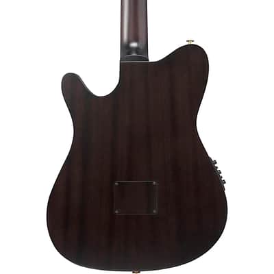 Ibanez FRH20QMNCTL Thinline Nylon String Acoustic-Electric Guitar - Cosmic Blue Starburst Low Gloss image 2