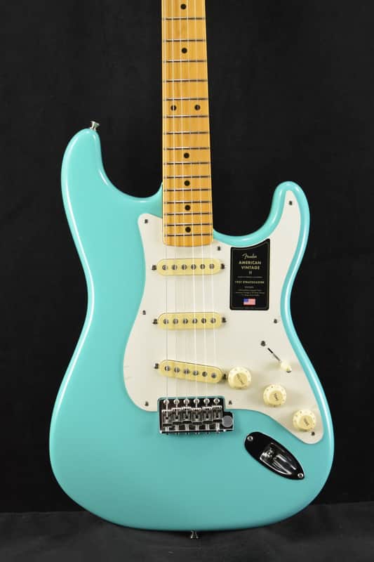 Fender American Vintage II 1957 Stratocaster Sea Foam Green Maple Fingerboard image 1