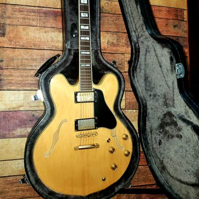 Epiphone Sheraton Korean 1989 Maple with BIG upgrades Semi Hollow Guitar image 7