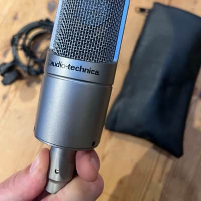 Audio-Technica AT3035 Large Diaphragm Cardioid Condenser Microphone 2010s - Silver image 3