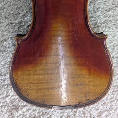 Giovan paolo Maggini Brescia 16 Full Size Antique Violin w/Case, Rosin, and Bows image 7
