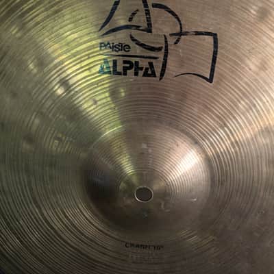 Paiste Alpha 16" Crash 2000s image 6