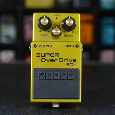 Boss SD-1-B50A 50th Anniversary Super Overdrive 2023 - 2024 - Yellow image 1