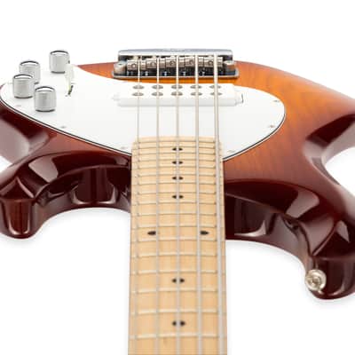 Music Man USA Stingray 5 HB - Honey Burst MN image 6