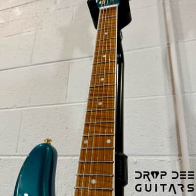 Ernie Ball Music Man Cory Wong StingRay II Deluxe Electric Guitar w/ Case-Pine Green image 10