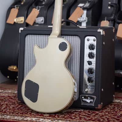 2013 Epiphone Limited Edition Les Paul Custom Pro - in TV Silver image 10
