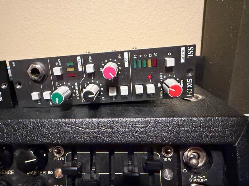 Solid State Logic SiX CH 500-Series Channel Strip Module 2021 - Present - Black imagen 1
