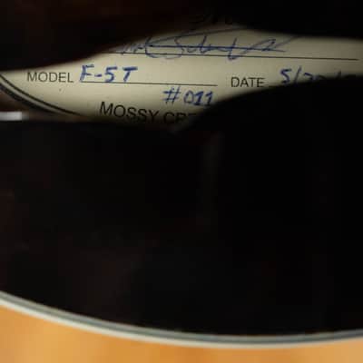 (New - Player Wear) 2025 Buford F-5T Torrefied Adirondack/Maple F-Style Hand-Carved Mandolin #011 image 4