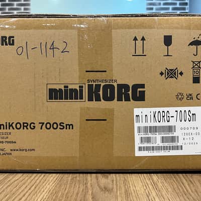 Korg miniKORG 700Sm 2025 - Black / Wood image 19