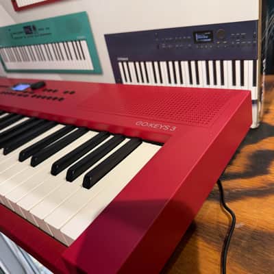 Roland GO:KEYS 3 61-Key Music Creation Keyboard 2024 - Present - Dark Red image 5