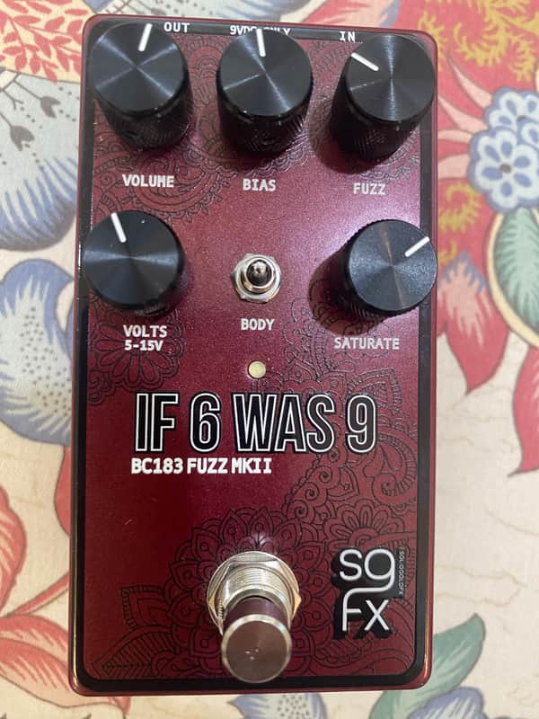 SolidGoldFX If 6 Was 9 MKII 2022 - Present - Red Wine image 1