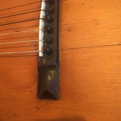 Civil War Era 1850's 60s Parlor Guitar Ice Cream Cone Heel Martin 2 1/2 Size X braced image 10