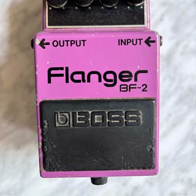 Boss BF-2 Flanger 1980-1984 (Black Label) Made In Japan | Reverb
