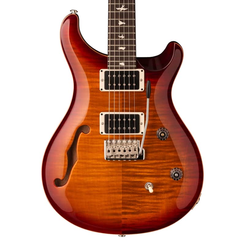 PRS CE 24 Semi-Hollow Guitar - Dark Cherry Sunburst - Open Box image 1