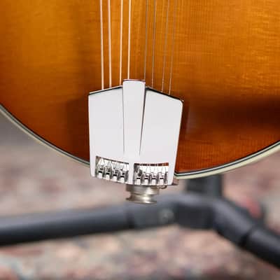 Eastman MD615-GB F-Style Acoustic/Electric Mandolin - Goldburst with Hardshell Case image 13