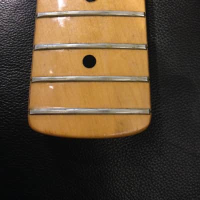Fender Precision Bass Neck 1975 Maple 1 1/2" nut, "A" width (like jazz bass) image 7