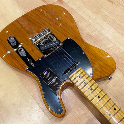 Fender American Professional II Telecaster Electric Guitar Roasted Pine image 6