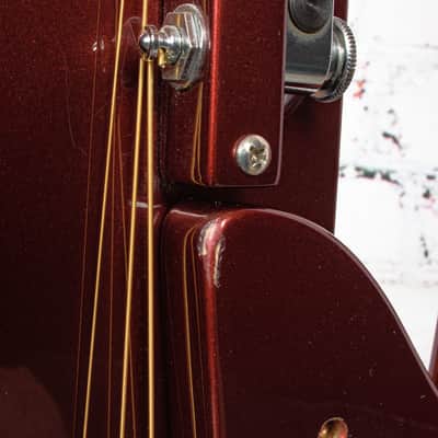 Traveler - Speedster Standard Travel Electric Guitar Red Metallic w/Bag - USED image 13