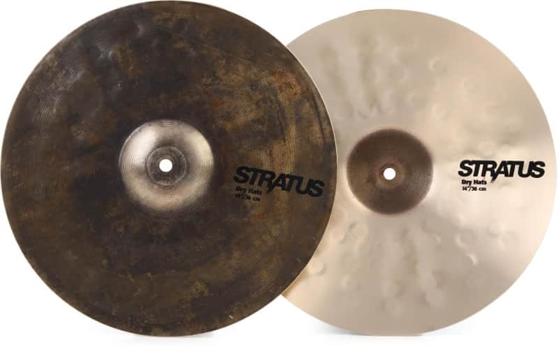 Sabian Stratus Dry Hi-hat Cymbals - 14 inches image 1