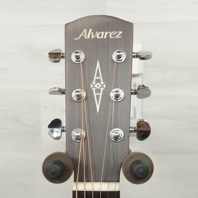 Used Alvarez AG66CESHB Deluxe Solid Top Acoustic Guitar Tobacco Sunburst image 7