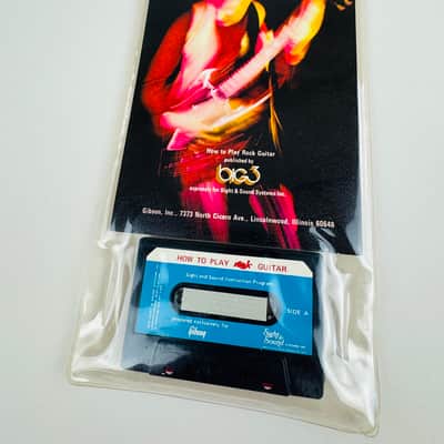 Gibson "How to Play Rock Guitar" Cassette & Instruction Book Set (1970) image 2