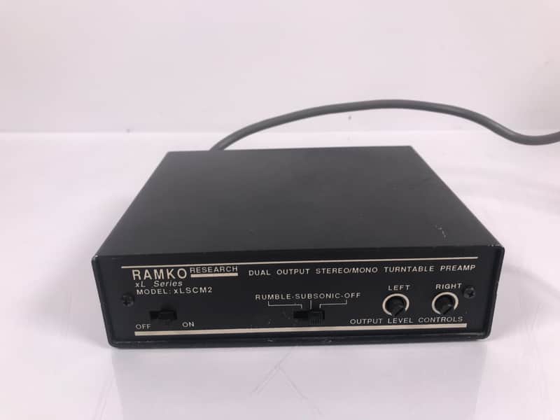 Ramko Research XL Series Dual Output Stereo/Mono Turntable Preamp xLSCM2 image 1