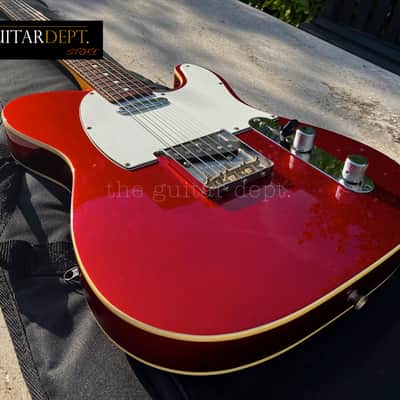 ♚MINT ! ♚Vintage 1997 Fender JAPAN TELECASTER CUSTOM♚CANDY APPLE RED !♚TIMEWARP! image 4