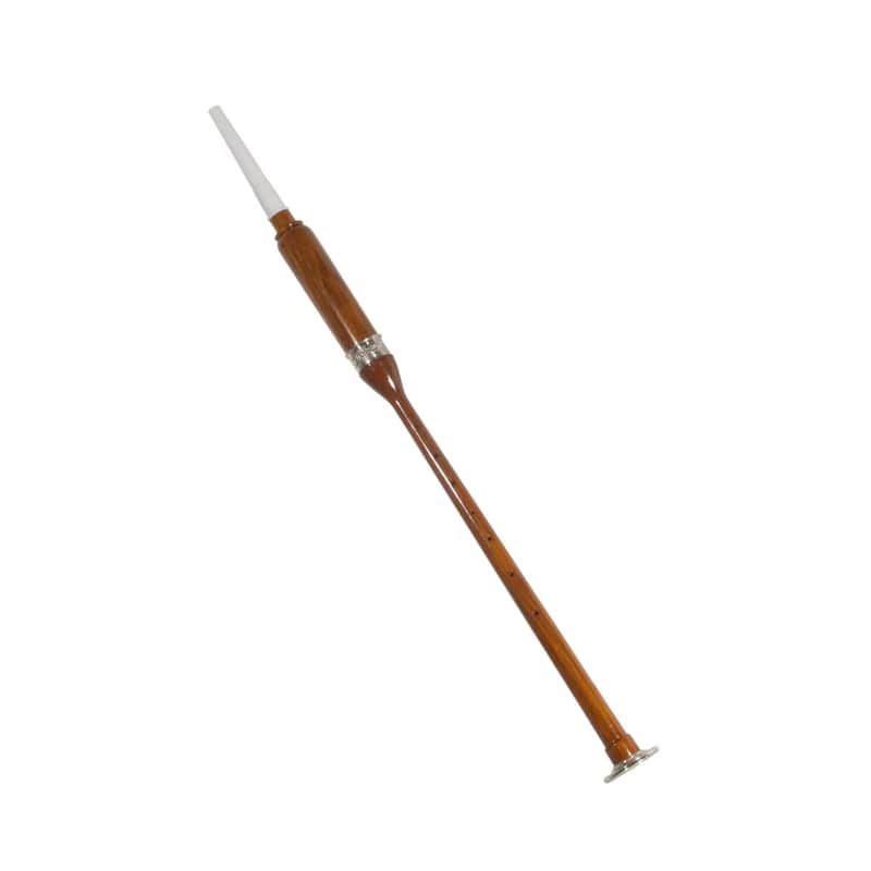 Roosebeck BAGW Sheesham Long Practice Chanter Nickel Plated Ferrule & Sole 22.5-Inch w/Reed image 1