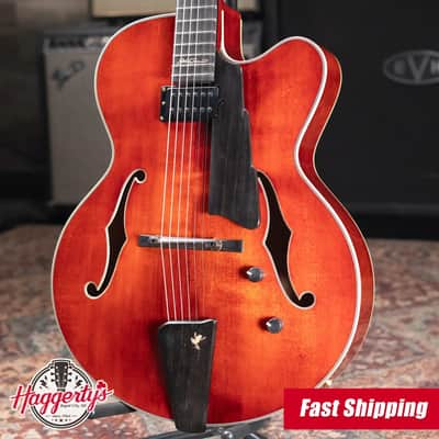 Eastman AR680CE John Pisano Signature Electric Guitar with Hardshell Case image 1