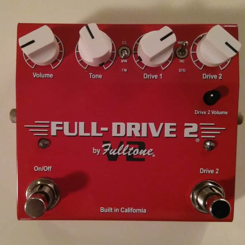 2018 Fulltone Full-Drive 2 V2 Red