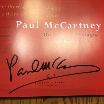 The Ultra Rare Beatles Paul McCartney Signed Autographed Book Each One Believing (Perry Cox COA) image 3