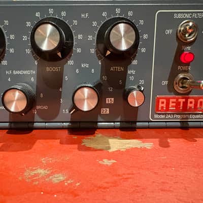 Retro Instruments 2A3 Dual Program Tube EQ Serial #001 Prototype image 4