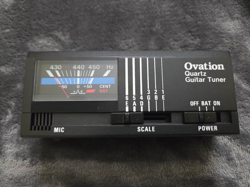 Ovation Quartz Guitar Tuner Model No. 9649 image 1