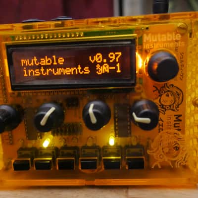 Shruthi-1 Yellow Magic (Original Mutable Instruments Kit Build) image 1