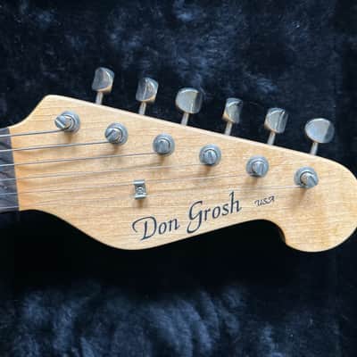 Grosh Guitars Custom T Pickup Configuration S-S-S, Late 90's, early 80's - candy apple rust image 6