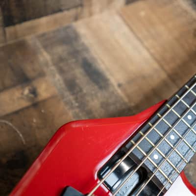 Greco Guitar Device MTB-65 Offset Bass Red 1985 Vintage Made in Japan MIJ image 11