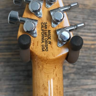 Used Ernie Ball Music Man BFR Albert Lee Guitar - Black Sparkle w/OHSC image 14
