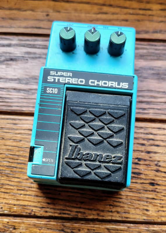 Ibanez SC10 Super Stereo Chorus 1980s - Blue | Reverb